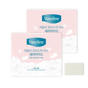 바세린 데일리 모이스처 세라마이드 비누 100g, 10입, 2개 (총 20개)