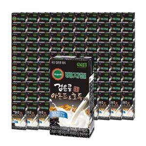 정식품 베지밀 아몬드 호두 검은콩 두유 190ml, 96개
