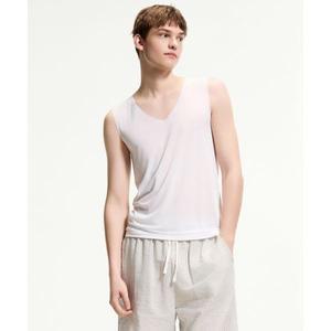 SPAO 스파오 [COMFORT] 남성 심리스 브이넥 민소매_SPMRFA9A12 564704