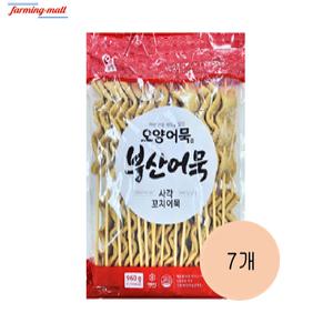 [보금푸드] 사조 사각 꼬치어묵 960g 7개