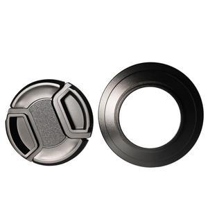 완벽호환 Canon Power Shot G1X Mark III 교체용 LH-JDC110 카메라 메탈 렌즈 후드(49MM 캡 포함)