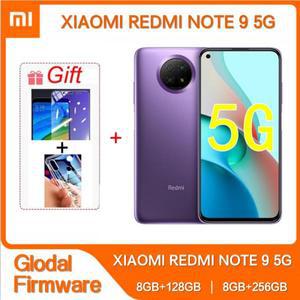 기존 Xiaomi Redmi Note 9 5G 8GB 256GB 핸드폰 5000mAh 대용량 배터리 6.53 인치 4800만 픽셀 5G 스마트폰