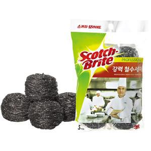 철수세미 5EA 45mm (1EA)/만능철수세미/식빵/스테인레스/탄냄비/쇠수세미/요술/버블/울스텐