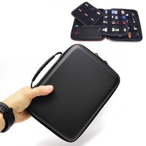 HDD U 디스크용 테크 파우치 가방 USB 데이터 케이블 하드 쉘 전자 제품 SD 카드 여행 필수품 보관 정리함