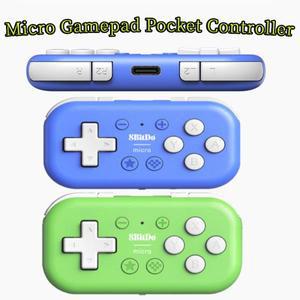 2025 8Bitdo 마이크로 게임 패드 포켓 컨트롤러는 2D 게임용으로 설계되었습니다. 스위치/라즈베리 파이용