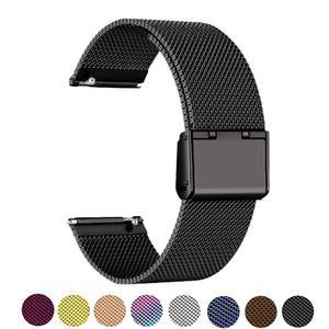 밀라노 루프 스트랩, 갤럭시 워치 7, 6, 5, 4, 44mm, 40mm, S3 액티브 2, 화웨이 GT2 3, 4, 46mm, 2e 밴드, 22mm, 20mm
