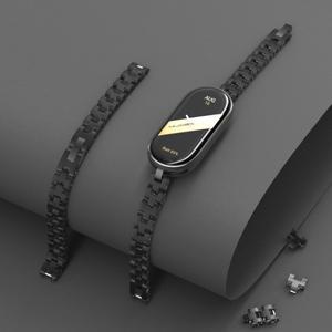 Mi Band 9 8 7 6 5 4 3 Xiaomi 스마트 밴드 팔찌 글로벌 버전 액세서리 작은 손목 여성 소녀 Miband 용 스