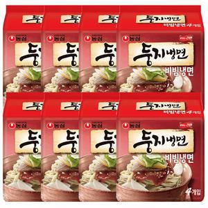 농심 둥지냉면 둥지 비빔냉면 162g 32개