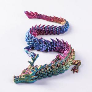 3D 프린트 초대형 크리스탈 비룡 움직이는 피규어 관절 3D프린팅 드래곤 피규어 날개 펼침 가능 인테리어소품