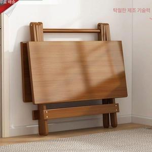원목 접이식 식탁 테이블 탁자 5인용 이동식 4인용