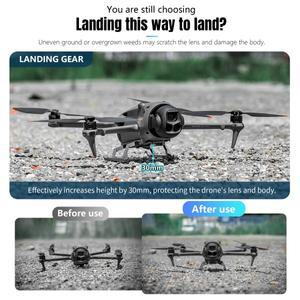 DJI Mavic 4 Pro Drone 용 33mm 랜딩 기어 확장 피트 높이 다리 브래킷 드론 프로텍터 액세서리
