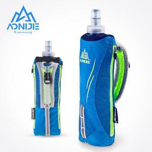 AONIJIE E908 러닝 휴대용 물병 주전자 홀더 손목 보관 가방 하이드 레이션 팩 히드라 연료 소프트 플라스크 마라톤 레이스