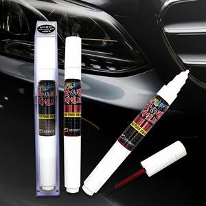 QM5 블랙메탈릭 자동차 카페인트 붓펜 EEC 카페 펜 블랙 메탈릭 도색 디자인 터치 컬