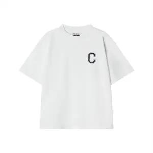 [커버낫 키즈](신세계 사우스시티)C로고 오버핏 반팔티셔츠 화이트 CK2502ST05WH