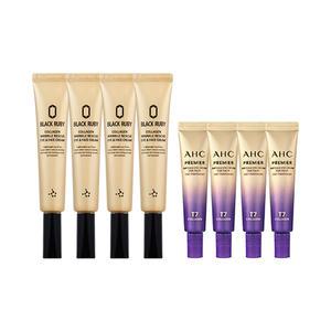 블랙루비 콜라겐 아이크림 30ml x4 + AHC 아이크림 시즌13 12ml x4