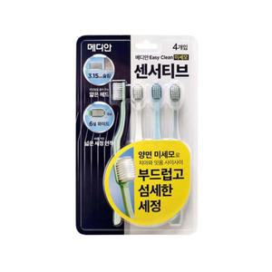 메디안 AD센서티브 Advanced 양면 미세모 칫솔 3+1 x10