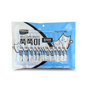 태비토퍼 쭉쭉이 참치맛 10g x 20개