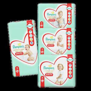 유럽산 팸퍼스 프리미엄케어 팬티 3~6단계 Pampers 바우처