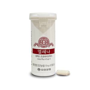 유한양행 엘레나 UREX 프로바이오틱스 170mg x 30캡슐