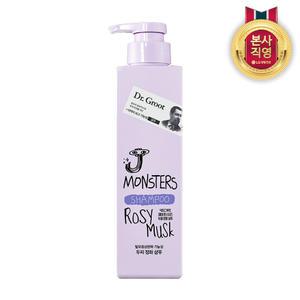 닥터그루트 제이몬스터즈 두피 정화 탈모기능성 샴푸 머스크 385ml