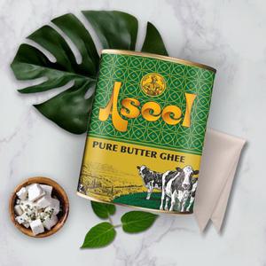 아실 퓨어 천연 정제 기 버터 400g x 3개 수입 무염버터 GHEE Aseel Pure Ghee Butter