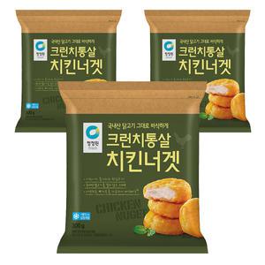 청정원 크런치통살치킨너겟, 300g, 3개