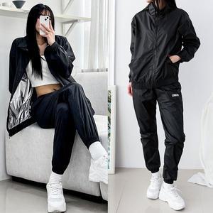 [하프클럽/코디제이]여자 W 컴포트 땀복 자켓세트 트레이닝자켓 운동복 헬스복 바람막이 루즈핏