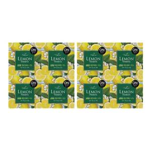 온더바디 더내추럴 비누 레몬버베나 90g, 4입, 2개 (총 8개)