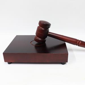 앞치마와가운 원목 우드 판사봉 의사봉 판사 변호사 모의재판 법정 법봉 재판장  WH03