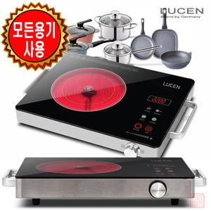 루센 터치식 하이라이트 전기레인지 LU-201GN 전기렌지 급속가열 가정용 사무실 업소