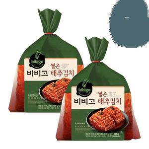 CJ비비고 썰은배추김치 1.8KG x 2 맛있는 식사 간편 반찬 아이들 자취생 고급 한식