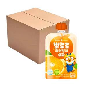 팔도 뽀로로 워터젤리 오렌지 120ml 40개