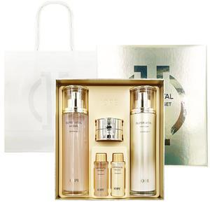 선물세트 아이오페 슈퍼바이탈 2종 소프너150ml+에멀젼150ml 기프트 세트 +쇼핑백