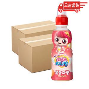 오늘출발 캐치티니핑 복숭아맛 음료 200ml 48개