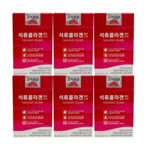 고려은단 석류콜라겐 젤리스틱 20g x 14포 x 6개 / 써클