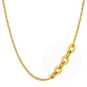 갤러리아 여자 순금 목걸이 기본 모줄 체인 24K 11.25g 18K장식