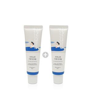 라운드랩 자작나무 수분 선크림(SPF50+) 50ML 2개
