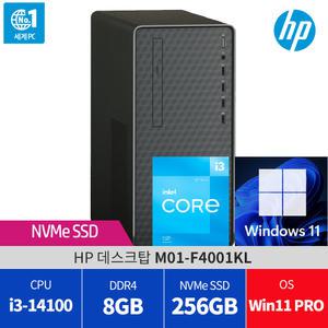 HP M01-F4001KL 윈11 PRO 설치 /사무용PC / 당일발송