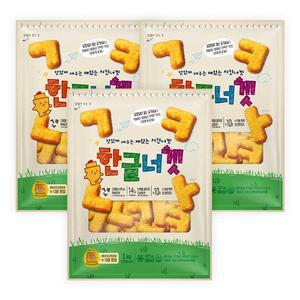 [얌얌노리][총 3kg] 한글너겟 1kg x 3개 / 냉동 에어프라이어 간편조리 닭가슴살 치킨너겟 간식 안주