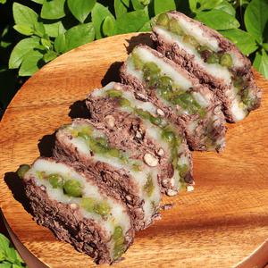 밀레의공방 아침대용 수제 저당 완두배기 팥시루떡 1kg