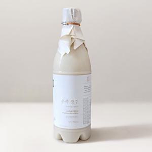 우곡생주 생막걸리 10도 750ml 프리미엄 진한 생탁주 막걸리