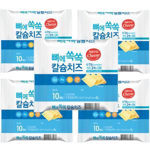 서울우유 뼈에쏙쏙 칼슘치즈 180g x 5개