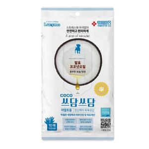 코코쓰담쓰담 어덜트용 10매입강아지목욕장갑
