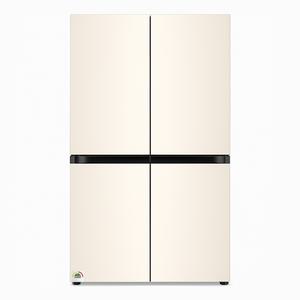 삼성전자 비스포크 4도어 900L RF90DG91114E 매트크리미베이지 운송료상이 (로켓)