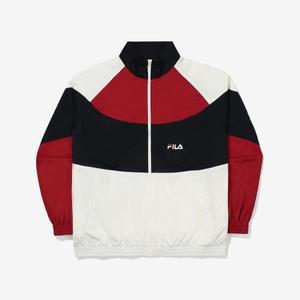 [휠라](대구신세계)[FILA] 컬러 배색 바람막이 자켓 (FS2JKE3102X_OWH)