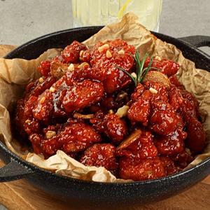 [외갓집] 속초식 닭강정 매콤달콤양념 650g X 2팩