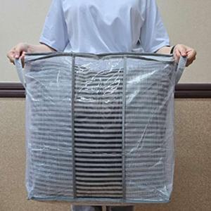 대용량 투명이불백 계절옷정리용 옷수납파우치 46L