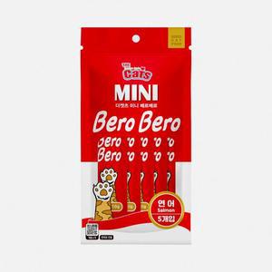 [기타]더캣츠 고양이츄르 아기 고양이간식 미니베로베로 5p 연어