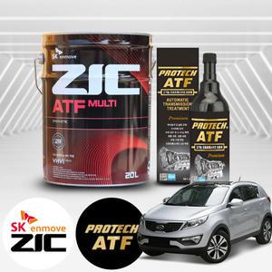 스포티지R (10~15) 디젤 지크 ATF 멀티 미션오일 20L+프로텍 미션보호제