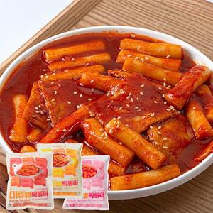 [굿커머스][삼시오끼] 오리지널+국물+로제크림 떡볶이 3종세트